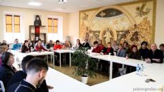 Психолог Марина Филоник встретилась со слушателями катехизических курсов при Покровском соборе