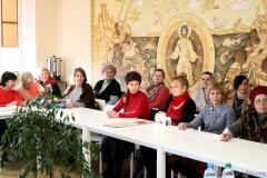 Психолог Марина Филоник встретилась со слушателями катехизических курсов при Покровском соборе