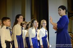 В концертном зале центра культуры прошел второй концерт хоровых коллективов