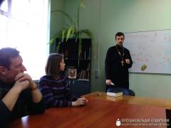 Курсанты военно-патриотического клуба «Школа выживания» встретились со священником