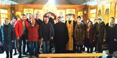 Братчики православного общества трезвости "Покровское" посетили приход Рождества Христова