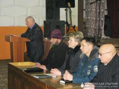 Настоятель церкви деревни Олекшицы принял участие в заседании совета общественного пункта охраны правопорядка
