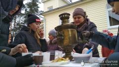 Масленица на приходе святого пророка Илии города Мосты