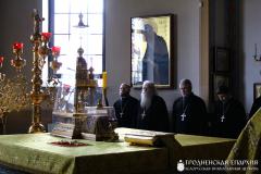 В Неделю сыропустную архиепископ Артемий возглавил вечерню с чином прощения в кафедральном соборе города Гродно