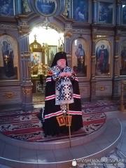 Архиепископ Артемий совершил  повечерие с чтением Великого канона в кафедральном соборе Волковыска