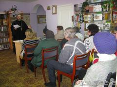 В библиотеке деревни Олекшицы провели мероприятие, посвященное Дню православной книги