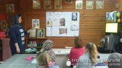 В воскресной школе храма Рождества Христова прошло занятие, посвященное «Дню православной книги»