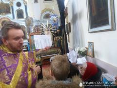 В храме агрогородка Массоляны прошла беседа, посвященная жизни и деятельности митрополита Иосифа  (Семашко)