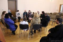 Социально-педагогический тренинг для родителей провела в университете семьи "Радзіна" кандидат педагогических наук Марина Салтыкова-Волкович