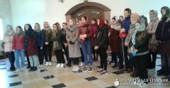 В храме Архиерейского Подворья состоялась встреча со студентами семейного клуба медколледжа