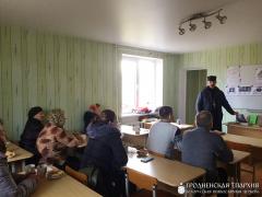 В храме поселка Берестовица состоялась беседа, посвященная 180-летию Полоцкого собора 1839 года