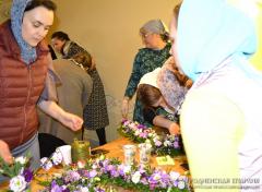 В Минске прошел семинар-практикум по храмовой флористике для жен священнослужителей