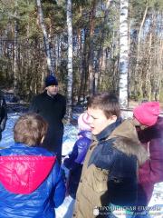 Священник провел экскурсию для учеников средней школы агрогородка Голынка