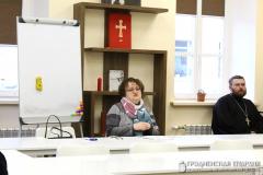 Психолог Марина Филоник выступила с лекциями в Гродненской епархии