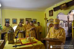 Архиепископ Артемий совершил литургию в храме исправительной колонии №11 города Волковыска