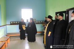 Архиепископ Артемий совершил литургию в храме исправительной колонии №11 города Волковыска