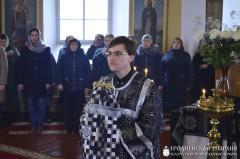 Архиепископ Артемий совершил Литургию Преждеосвященных Даров в храме поселка Острино