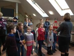 Учащиеся воскресной школы Покровского собора посетили музей истории пожарной службы