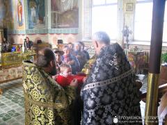 Соборное богослужение Берестовицкого благочиния в храме деревни Олекшицы