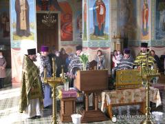 Соборное богослужение Берестовицкого благочиния в храме деревни Олекшицы