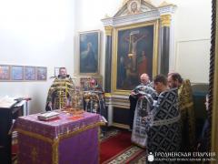 Соборное богослужение духовенства Берестовицкого благочиния