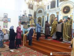 Соборное богослужение духовенства Берестовицкого благочиния