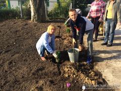 Прихожане церкви деревни Мурованка приняли участие в благоустройстве прихрамовой территории