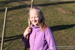 Прихожане церкви деревни Мурованка приняли участие в благоустройстве прихрамовой территории