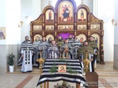 Соборное богослужение духовенства Скидельского благочиния