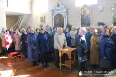 Архиепископ Артемий совершил Литургию Преждеосвященных Даров в храме поселка Зельва
