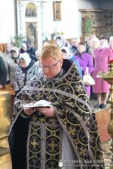 Архиепископ Артемий совершил Литургию Преждеосвященных Даров в храме поселка Зельва