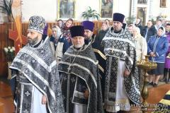 Архиепископ Артемий совершил Литургию Преждеосвященных Даров в храме поселка Зельва