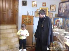 Первая исповедь для детей 6-8 лет в храме Святителя Николая города Волковыска