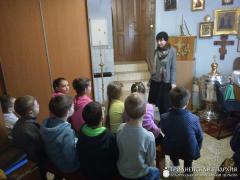 Первая исповедь для детей 6-8 лет в храме Святителя Николая города Волковыска