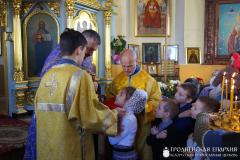 Первая исповедь для детей 6-8 лет в храме Святителя Николая города Волковыска