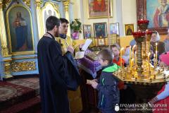 Первая исповедь для детей 6-8 лет в храме Святителя Николая города Волковыска