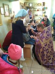 Соборование «особенных детей» на приходе Мефодия и Кирилла города Волковыска