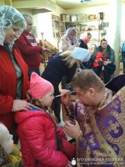 Соборование «особенных детей» на приходе Мефодия и Кирилла города Волковыска