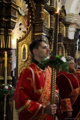 Пасхальная вечерня в кафедральном соборе города Гродно