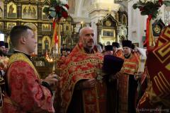 Пасхальная вечерня в кафедральном соборе города Гродно