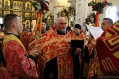 Пасхальная вечерня в кафедральном соборе города Гродно