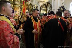 Пасхальная вечерня в кафедральном соборе города Гродно