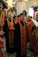 Пасхальная вечерня в кафедральном соборе города Гродно