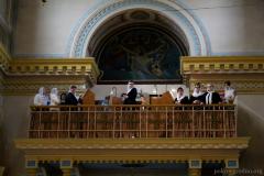 Пасхальная вечерня в кафедральном соборе города Гродно