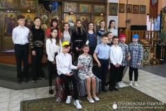 Открытый урок в воскресной школе храма иконы Божией матери «Всех скорбящих Радость» города Мосты