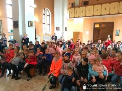 Открытый урок в воскресной школе храма иконы Божией матери «Всех скорбящих Радость» города Мосты