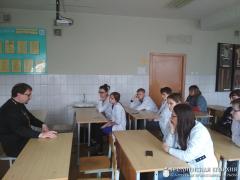 Встреча со священнослужителем в Гродненском медицинском колледже