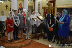 Святочны ранішнік у гонар Светлай Пасхі на прыходзе Мефодзiя i Кiрыла горада Ваўкавыска