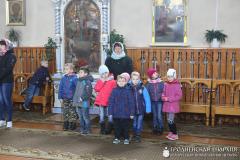 В храме поселка Зельва прошел урок, посвященный Дню православной книги