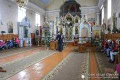 В храме поселка Зельва прошел урок, посвященный Дню православной книги